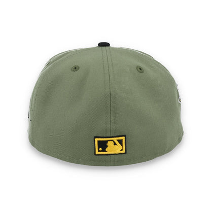 New Era Pittsburgh Pirates 2006 All Star Game Side Patch 59FIFTY Fitted Hat- Olive Green