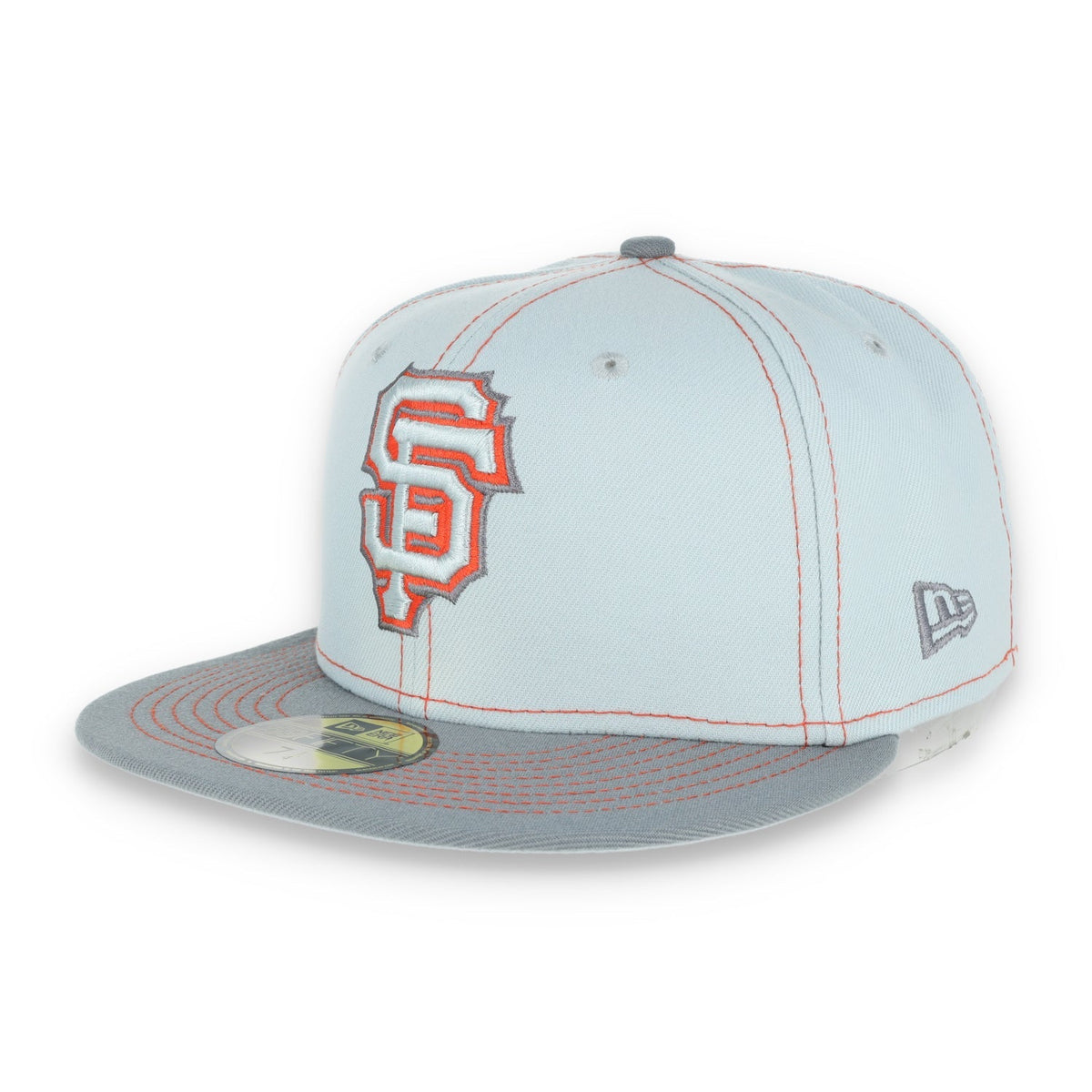 New Era San Francisco Giants Gray Pop 59FIFTY Fitted Hat- Gray