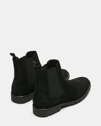AUGUST BLACK SUEDE