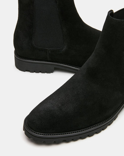 AUGUST BLACK SUEDE