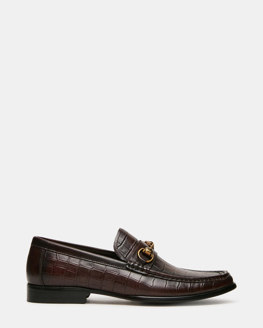 BROOKLYN BROWN CROCODILE