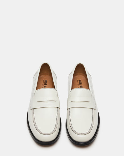 NATAN WHITE LEATHER