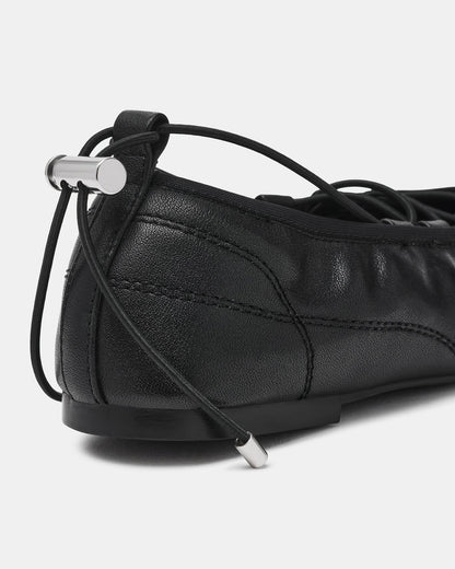 ALME BLACK LEATHER