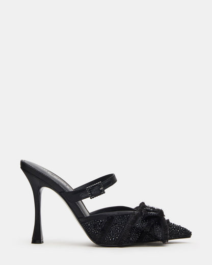 BAYLIN BLACK SATIN RHINESTONES