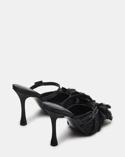 BAYLIN BLACK SATIN RHINESTONES