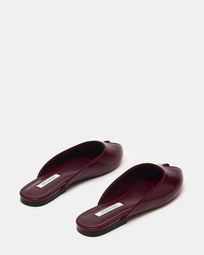 BLOSS BURGUNDY LEATHER