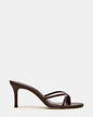 CLARI DARK CHERRY LEATHER