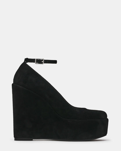 CRUSSI BLACK SUEDE