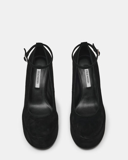 CRUSSI BLACK SUEDE