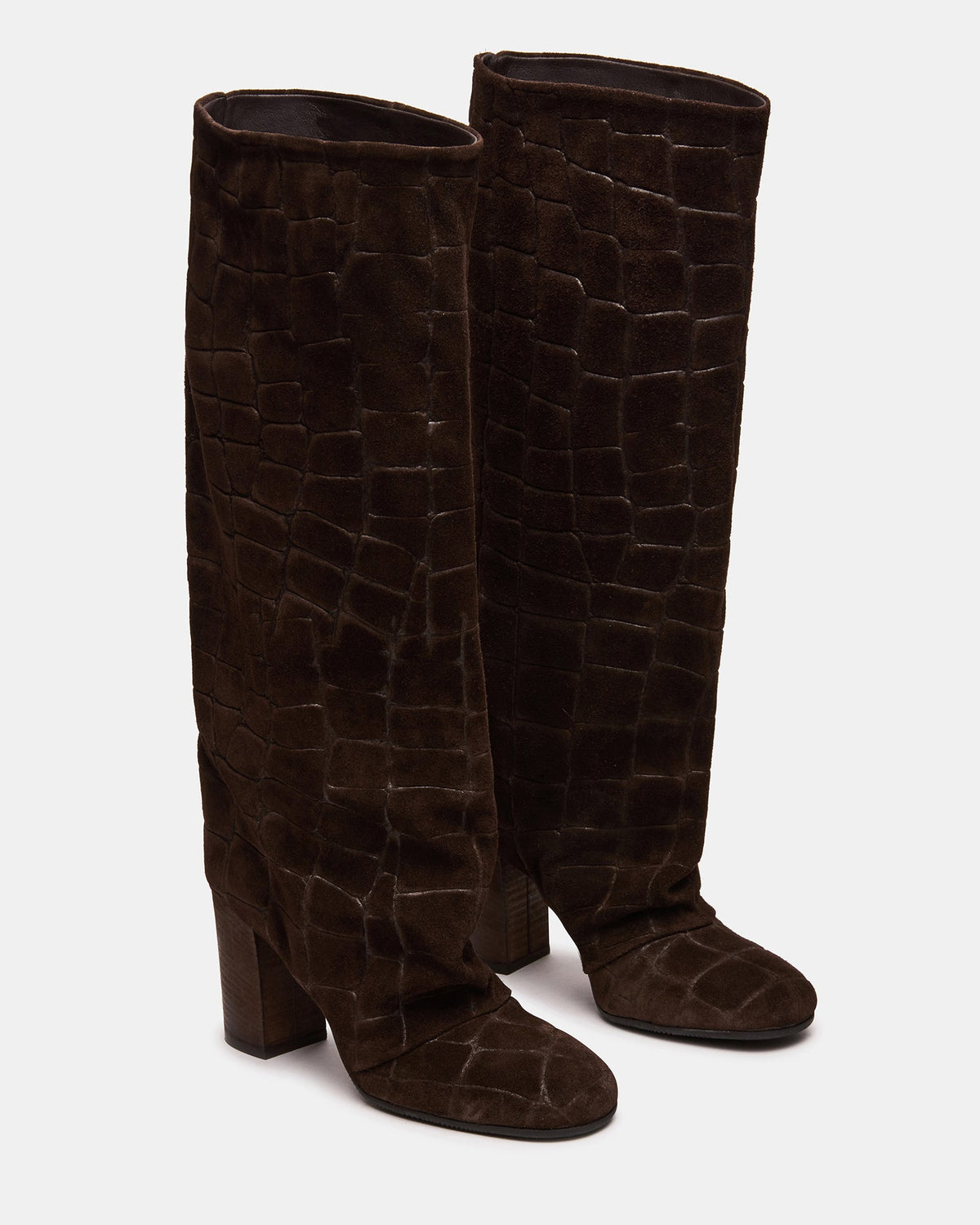 DELIA DARK BROWN SUEDE