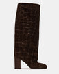 DELIA DARK BROWN SUEDE