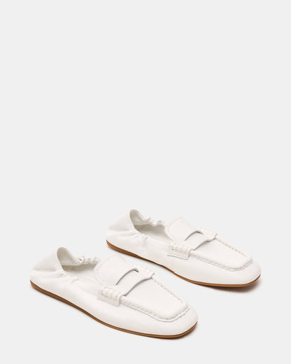 EURRY WHITE LEATHER