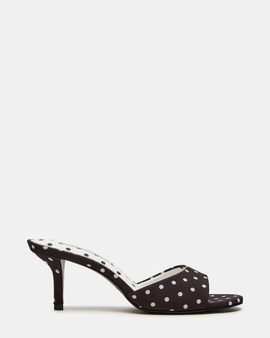 KENDRIX BLACK/WHITE POLKA DOT