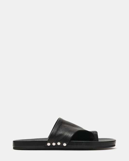 KESSEY BLACK LEATHER