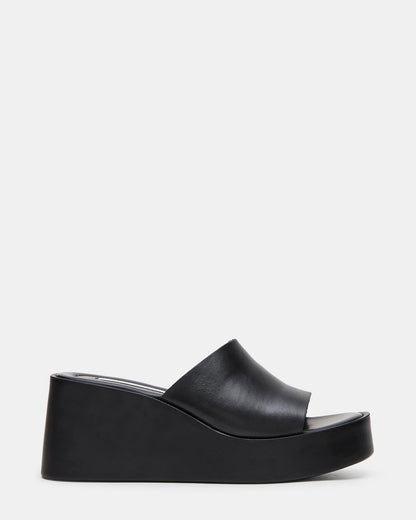 LEORA BLACK LEATHER