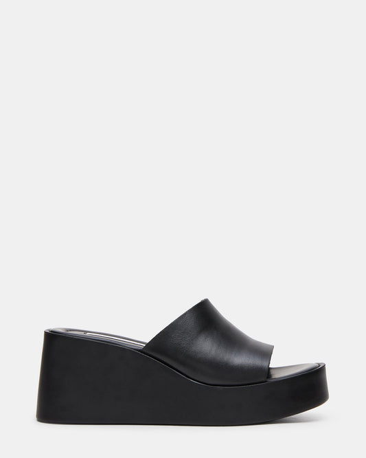 LEORA BLACK LEATHER