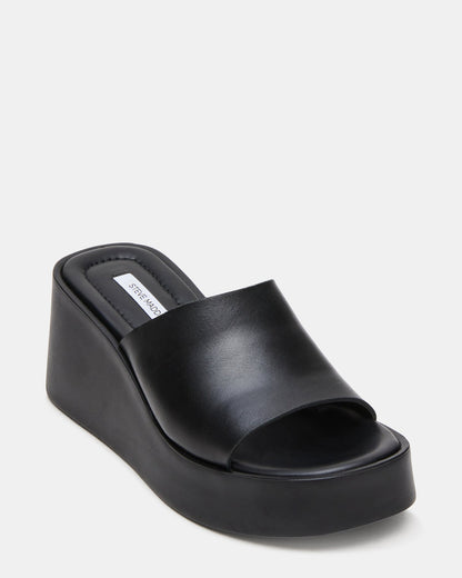 LEORA BLACK LEATHER