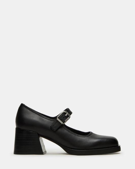 LISBON BLACK LEATHER