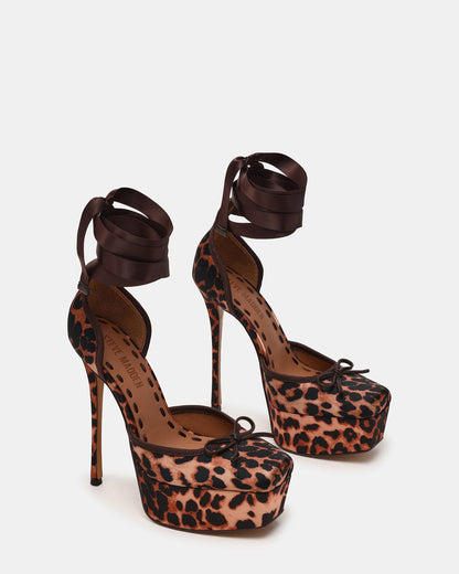 LISTEN LEOPARD SATIN