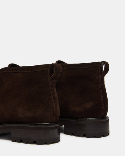 MALIK BROWN SUEDE
