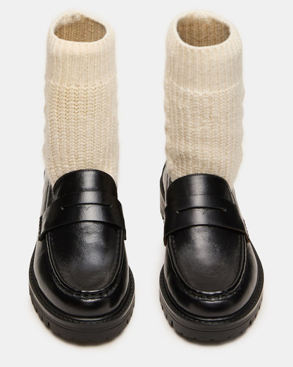 MATEO BLACK LEATHER