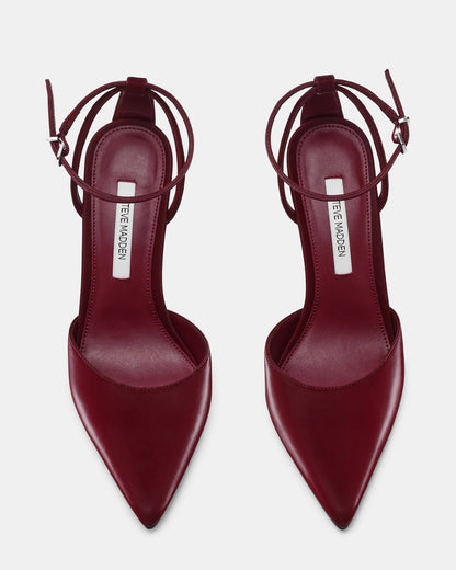 MORRIE DARK CHERRY TECHNO FABRIC