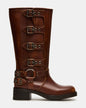 ROCKY COGNAC DISTRESSED WIDE CALF