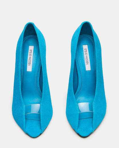 SANTINO BLUE SUEDE