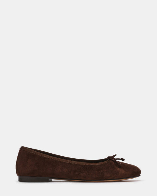 SELMA BROWN SUEDE