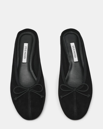STEFFI MULE BLACK SUEDE