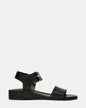 VAEDA BLACK LEATHER