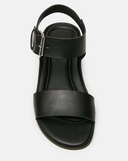 VAEDA BLACK LEATHER