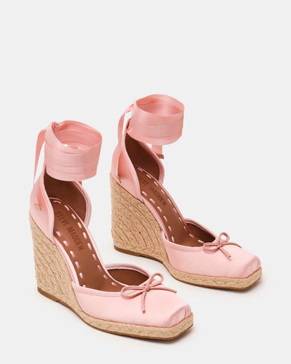 VARINA BLUSH SATIN