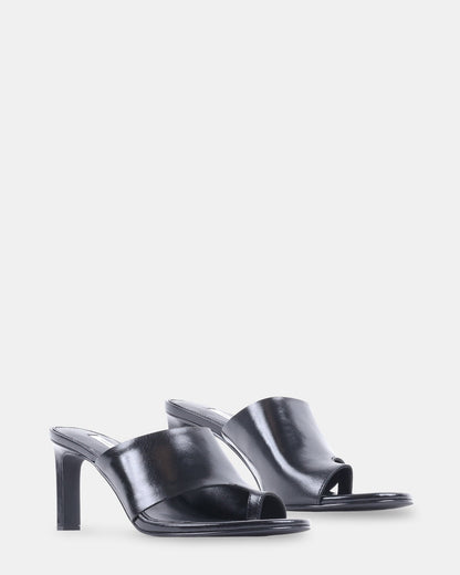 VALENTIN BLACK LEATHER