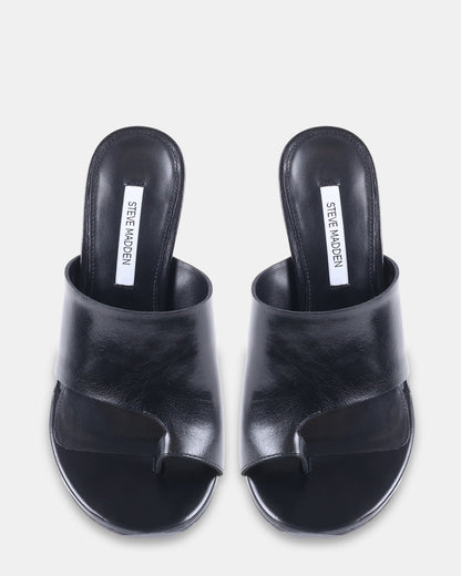 VALENTIN BLACK LEATHER