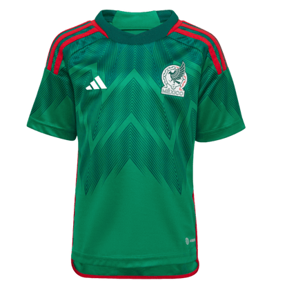Adidas Mexico 2022 Little Kids Home Mini Kit
