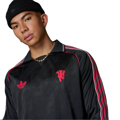 Adidas Manchester United Lifestyler Long Sleeve Jersey