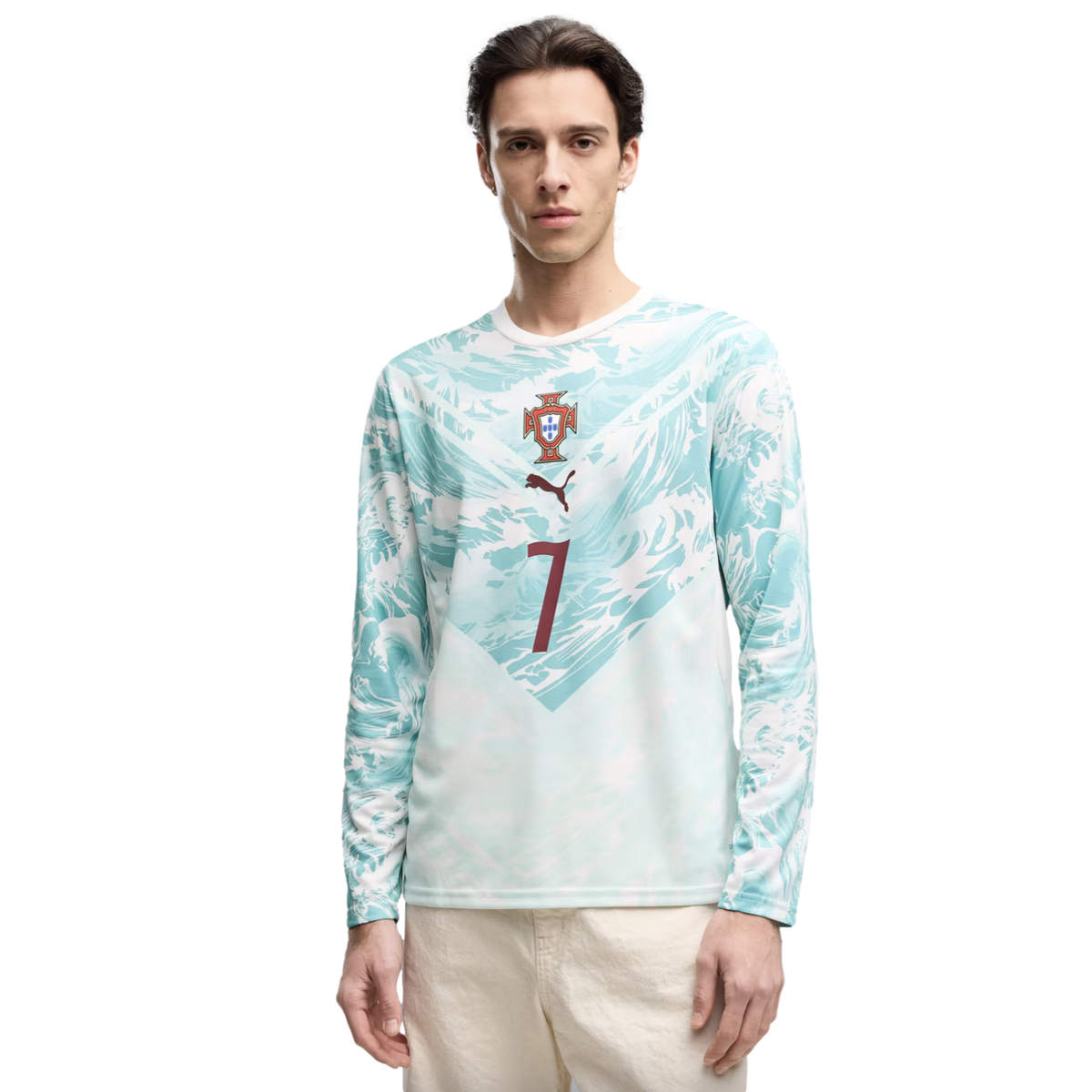 Puma Portugal 2026 Ronaldo Long Sleeve Away Jersey