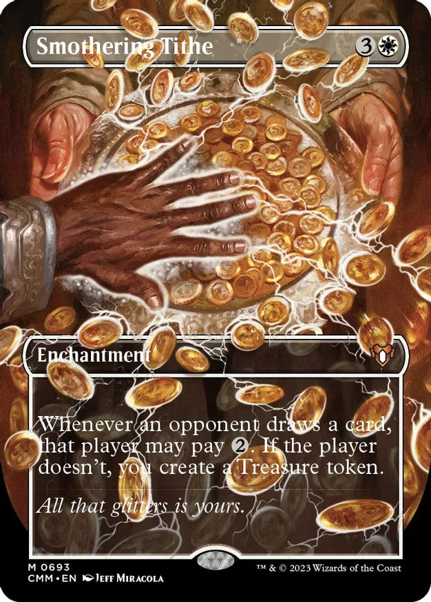 Smothering Tithe (Borderless) - Commander Masters (CMM)
