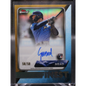 2024 Topps Finest Baseball - Curtis Mead FR-CM - Finest Rookies Gold Auto  /50
