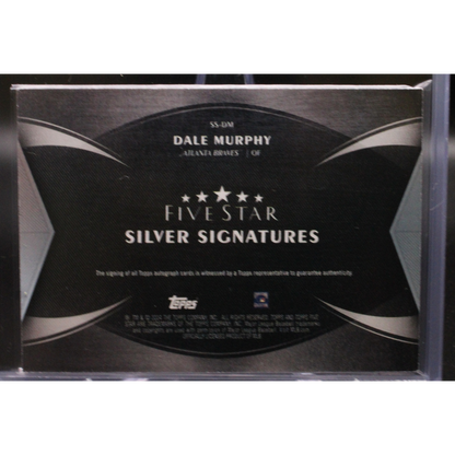 2024 Topps Five Star Baseball - Dale Murphy SS-DM - Silver Signatures /30