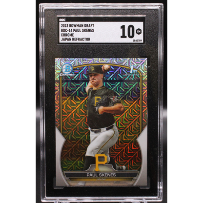 2023 Bowman Draft - Paul Skenes BCP-14 - Japan - SGC 10