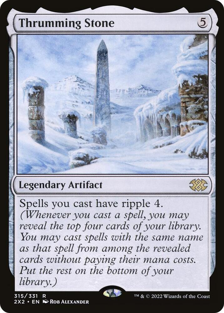 Thrumming Stone - Double Masters 2022 (2X2)