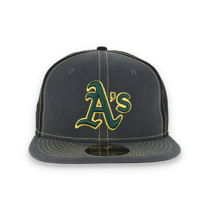 Oakland Athletics New Era 59Fifty Cap-Dark Grey/Black