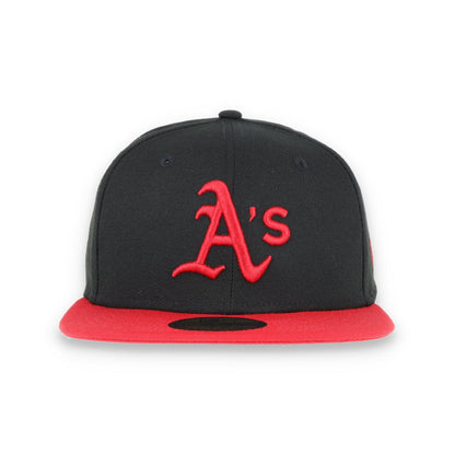 Oakland Athletics New Era 59Fifty Fitted Hat-Red/Black
