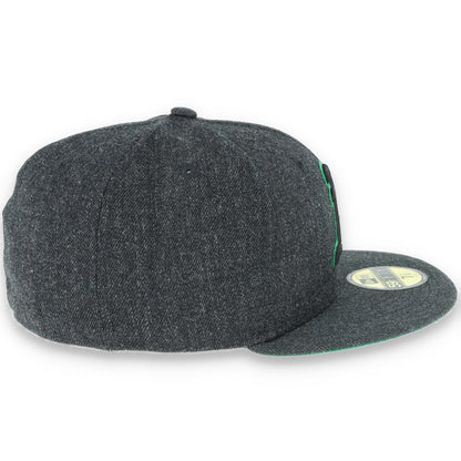 Oakland Athletics New Era 59FIFTY Cap-Heather Grey/Black