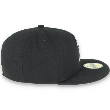 ST. LOUIS CARDINALS NEW ERA BASIC COLLECTION FITTED 59FIFTY-BLACK AND WHITE