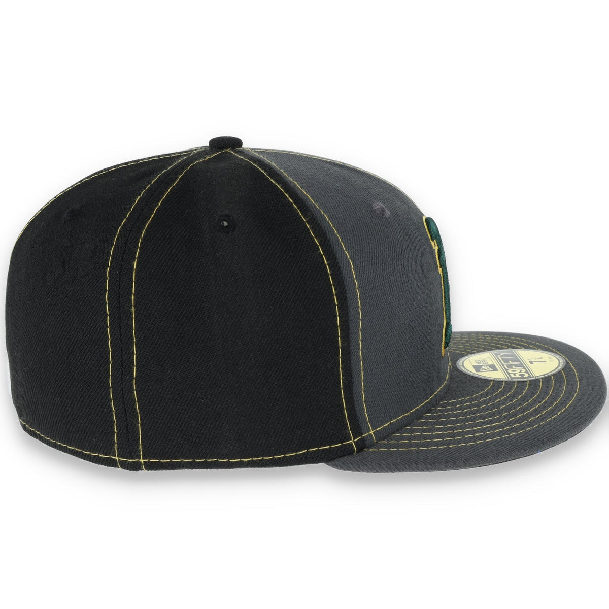 Oakland Athletics New Era 59Fifty Cap-Dark Grey/Black