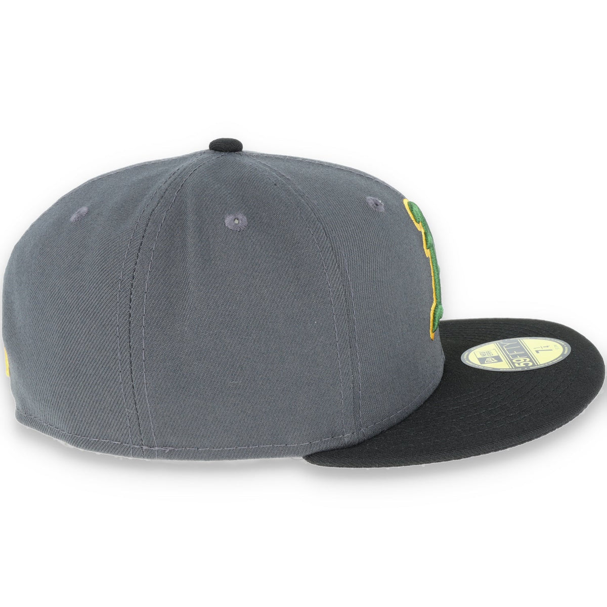 New Era Oakland Athletics 59Fifty Fitted Hat - Dark Grey/Black