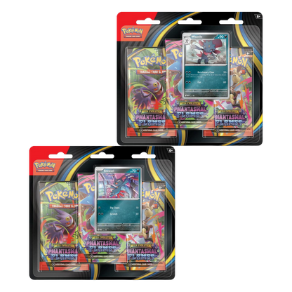 Pokemon Mega Evolution - Phantasmal Flames 3 Pack Blister